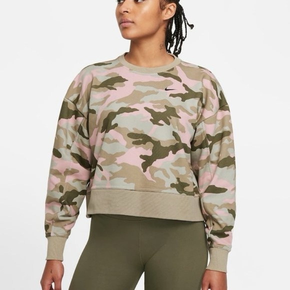 Nike | Dri-Fit Camo Training Crewneck - Picture 3 of 9